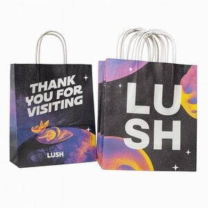 20 LUSH Paper Shopping Bags Reusable Bags